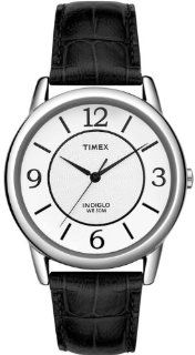 Timex T2N687 Ladies Indiglo UPTOWN CHIC Silver Black Watch Timex Watches
