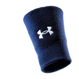 UNDER ARMOUR Adult Performance 6" Wristband, MIDNIGHT NAVY, 6"  Sports Wristbands  Clothing
