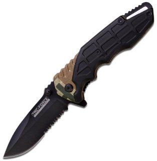 Tac Force TF 687DC Assisted Opening Folding Knife 4.5 Inch Closed  Tactical Folding Knives  Sports & Outdoors