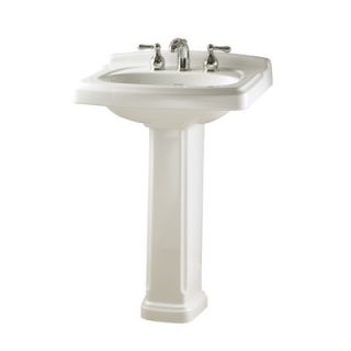 American Standard Townsend Pedestal Bathroom Sink Set   0555