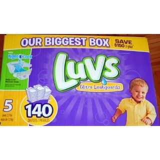 Luvs With Ultra Leakguards Size 4 Diapers 160 Count Health & Personal Care