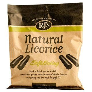 10 Bags of RJ's Soft Black Licorice   New Zealand 
