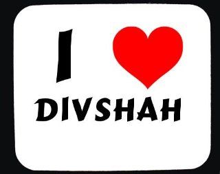 I Love Divshah custom mouse pad (first name/surname/nickname) Electronics