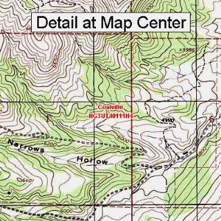 USGS Topographic Quadrangle Map   Coalville, Utah (Folded/Waterproof)  Outdoor Recreation Topographic Maps  Sports & Outdoors
