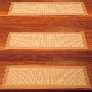 Natural Area Rugs Acadia Contemporary Sisal Stair Tread (Set of 13)