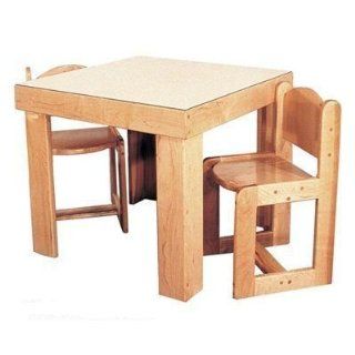 Deluxe Preschool Housekeeping Table and 2 Chairs (Preschool)   Childrens Tables