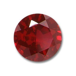 6.5mm Round Gem Quality Chatham Cultured Lab Grown Ruby 1.35 1.60 Ct. Jewelry