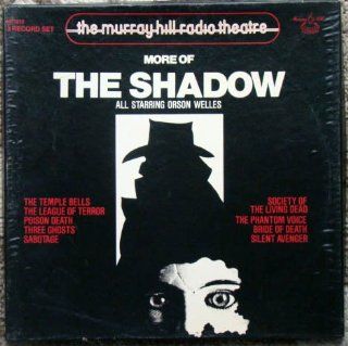 More of The Shadow starring Orson Welles 3 Record Set Vinyl LPs Murray Hill Radio Theatre Music