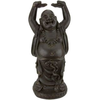 Oriental Furniture Standing Laughing Buddha Statue