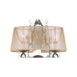 World Imports Lighting Belle Marie 2 Light Wall Sconce