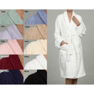 Simple Luxury Superior Egyptian Cotton Unisex Terry Cotton Bath Robe