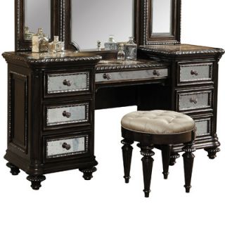Pulaski Furniture Reflexions Vanity Set with Mirror