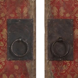 Uttermost Red Door Panel Wall Art by Moon, Billy (Set of 2)