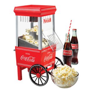 Nostalgia Electrics Coca Cola Series Hot Air Popcorn Maker