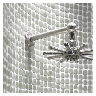 Solistone Pillow 12 x 12 Interlocking Mesh Glass Tile in Opalescent