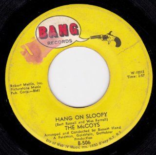 Hang On Sloopy/I Can't Explain It (VG  45 rpm) Music