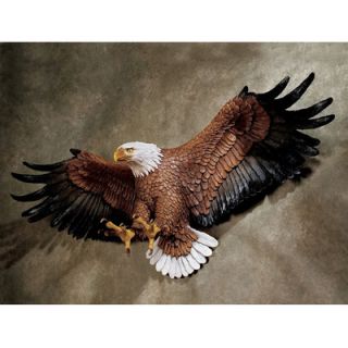 Design Toscano Freedoms Pride American Eagle Wall Sculpture