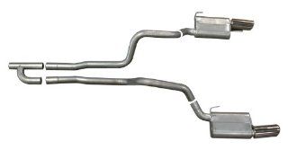 Gibson 619005 Stainless Steel Dual Split Rear Cat Back Exhaust System Automotive