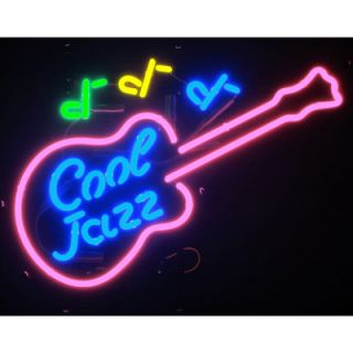 Neonetics Cool Jazz Guitar Neon Sign