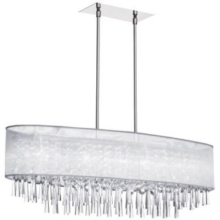 Chandelier Number of lights 8 Finish Polished chrome Chandelier Type