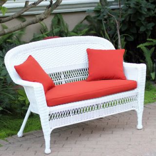 Wicker Lane Loveseat with Cushion