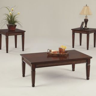 Progressive Furniture Kingston Isle 3 Piece Coffee Table Set