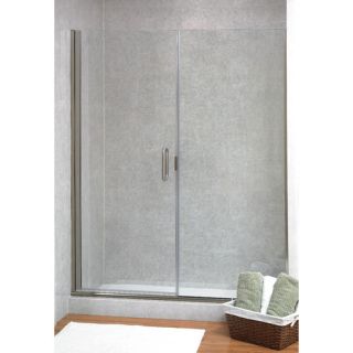 Paragon Illusion Series C Pull Frameless Shower Door and Inline Panel