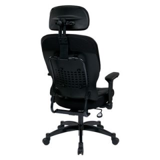 Office Star Space 23.25 Eco Leather Managers Chair with Headrest