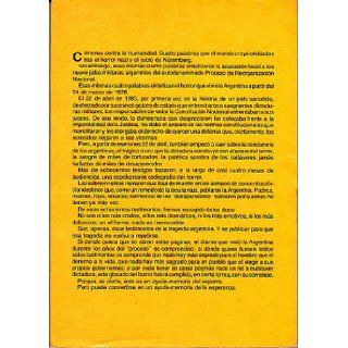 Testimonios El libro del juicio (Spanish Edition) 9789509695009 Books