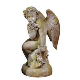 OrlandiStatuary Angels Como Cherub and Doll with Wings Statue