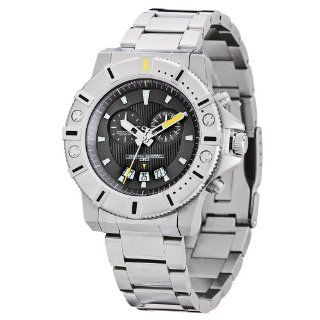 Jorg Gray JG9500 14   Men's Swiss Chronograph Watch, Date Display, Sapphire Crystal, Stainless Steel Bracelet Watches