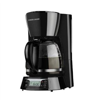 Black & Decker BCM1411B 12 Cup Programmable Coffee Maker 220V 900W 50Hz   (ACUPWR TM Plug Kit   Lifetime Warranty) Kitchen & Dining