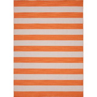 Jaipur Rugs Pura Vida Orange Stripe Rug