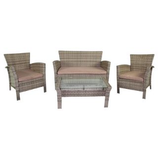 Jack Post 4 Piece Bench Seating Group