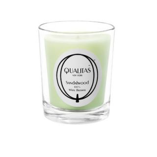 Qualitas Candles Beeswax Sandalwood Scented Candle