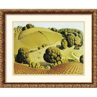 Amanti Art Young Corn, 1931 Framed Print by Grant Wood