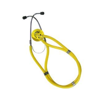 Ultrascope Adult Classic Stethoscope with Yellow Tubing, Smiley Face Health & Personal Care
