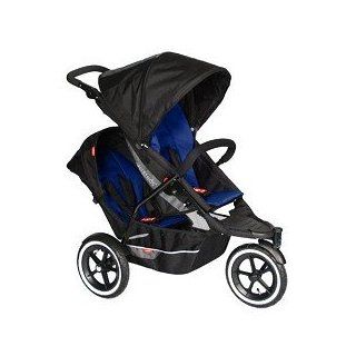 Phil and Teds Explorer With FREE Doubles Kit in Navy  Tandem Strollers  Baby