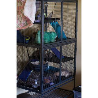 Midwest Critter Nation Animal Habitat with Stand, Double Unit, 36 Inches by 24 Inches by 63 Inches  Home And Garden Products 