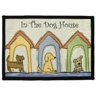 Park B Smith Ltd PB Paws & Co. Multi Dog Houses Tapestry Rug