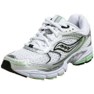 Saucony Women's Progrid Ride Running Shoe,White/Green,12 M Shoes