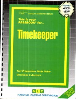 Timekeeper(Passbooks) (C 3485) Jack Rudman 9780837334851 Books