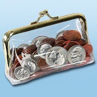 Retro Clear Coin Purse Kitchen & Dining