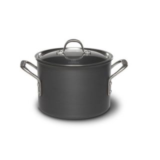 Calphalon Commercial Hard Anodized 6 qt. Stock Pot with Lid