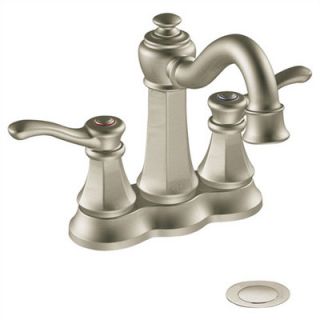 Moen Vestige Centerset Bathroom Faucet with Hot And Cole Handle   6301