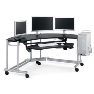 Anthro Anthro Ergonomic Desks Fit Console Wrap Around Studio Computer