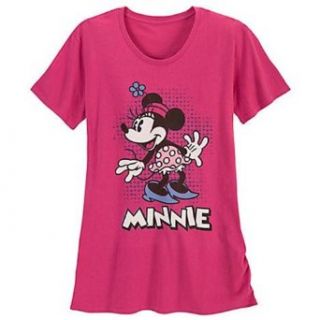 Disney Minnie Mouse Women's Night Shirt   One Size   Hot Pink