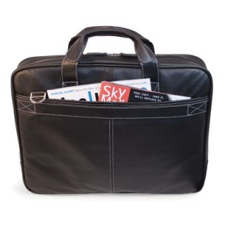 Mobile Edge Deluxe Leather Laptop Briefcase