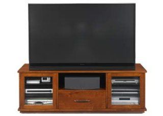 Standout 70" Horizon N702 Solid Wood TV Stand / Home Entertainment Center, Cinnamon (Cherry) on Maple  
