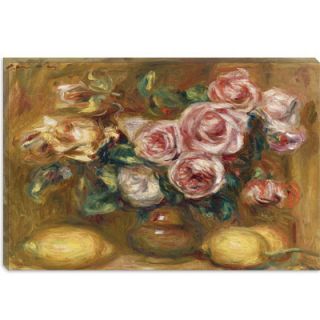 Global Gallery Bouquet de Roses by Leonardo Sanna Stretched Canvas